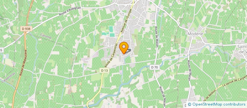 localisation de l'entreprise COST MANAGEMENT SOFTWARE  CAROMB