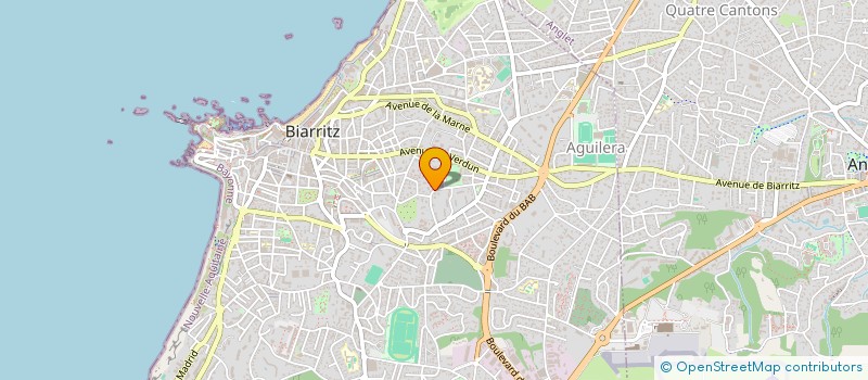 localisation de l'entreprise COSTA à BIARRITZ