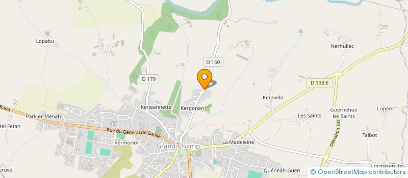 localisation de l'entreprise COSTA  GRAND-CHAMP