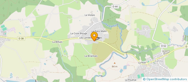 localisation de l'entreprise COSTA  CESSON-SEVIGNE