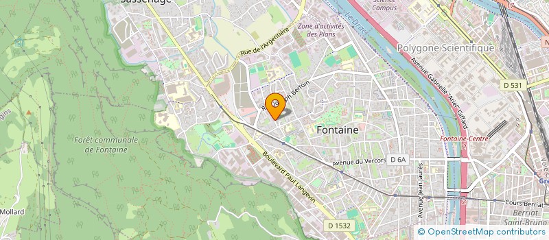 localisation de l'entreprise COSTA à FONTAINE