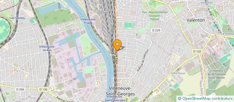 localisation de l'entreprise COSTA DO SOL  VILLENEUVE-SAINT-GEORGES