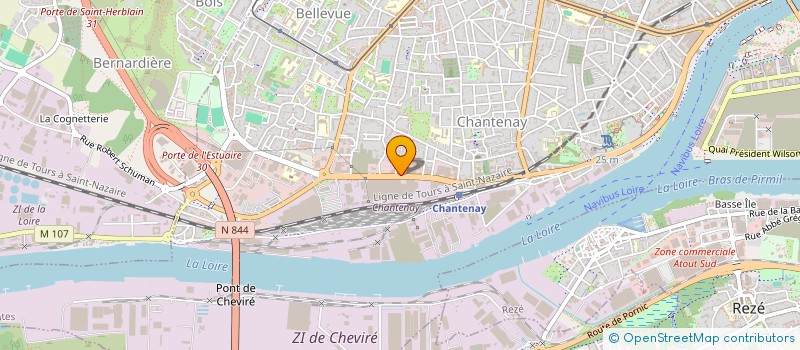 localisation de l'entreprise COSTA EXPANSION à NANTES