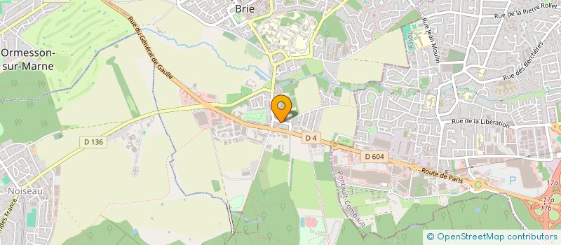 localisation de l'entreprise COSTA IMMO  LA QUEUE-EN-BRIE