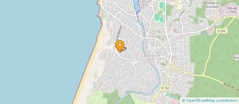 localisation de l'entreprise COSTA MESA UNDERGROUND  CAPBRETON