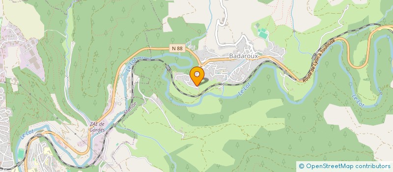 localisation de l'entreprise COSTA RAVALEMENT  MENDE