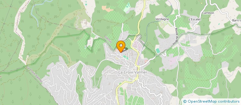 localisation de l'entreprise COSTA SERVICES à LA CROIX-VALMER