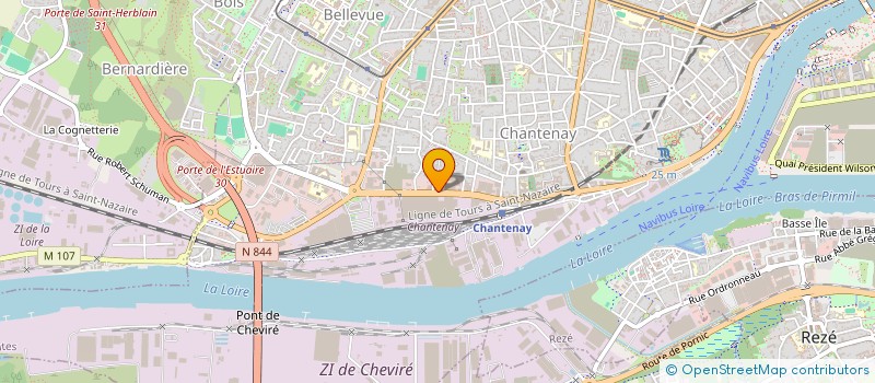 localisation de l'entreprise COSTA SERVICES HOLDING à NANTES