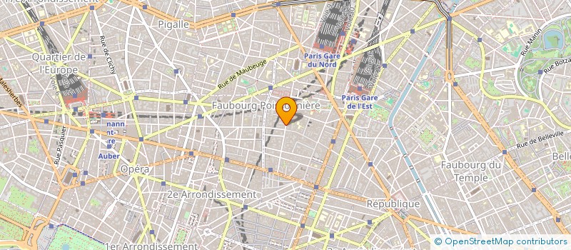 localisation de l'entreprise COSTA VEIGA à PARIS