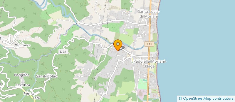 localisation de l'entreprise COSTA VERDE SERVIZIU à SAN-NICOLAO