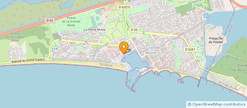 localisation de l'entreprise COSTAGLIOLA à LA GRANDE-MOTTE