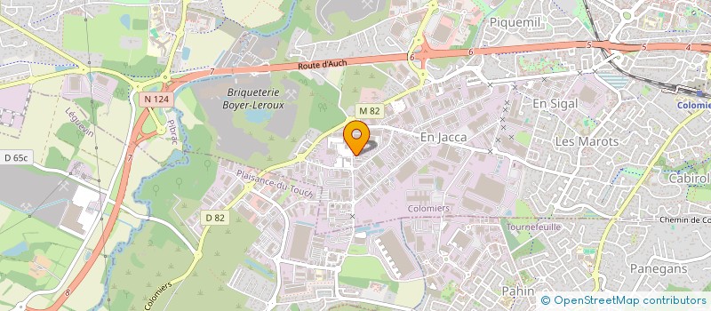 localisation de l'entreprise COSTAGLIOLA DEPANNAGE à COLOMIERS