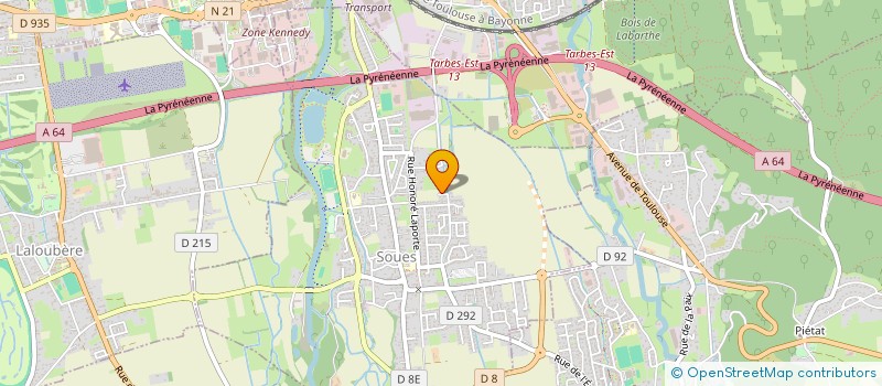 localisation de l'entreprise COSTALEG  SOUES