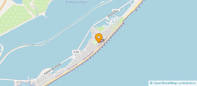 localisation de l'entreprise COSTALIE à FRONTIGNAN