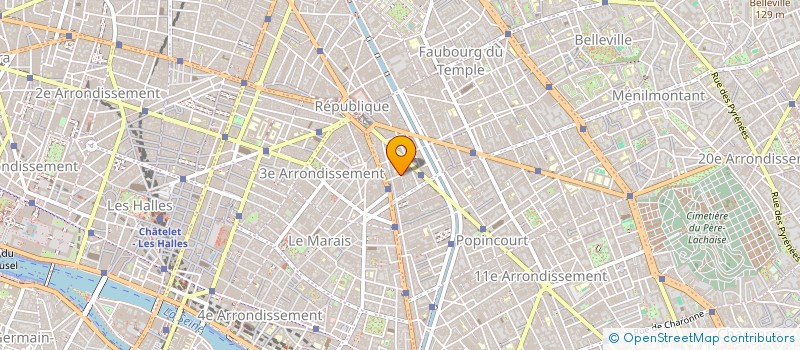 localisation de l'entreprise COSTALISA  PARIS