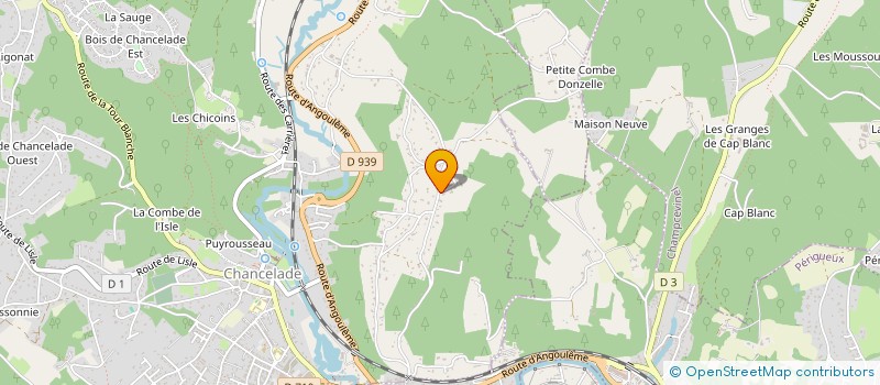 localisation de l'entreprise COSTALVES  CHANCELADE