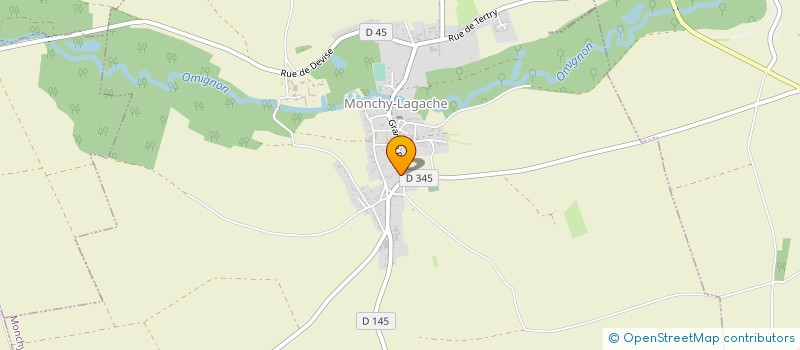 localisation de l'entreprise COSTAMAGNA PROTHESES  PERONNE