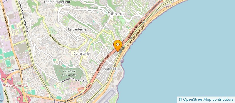 localisation de l'entreprise COSTAMEDIA SERVICES à NICE