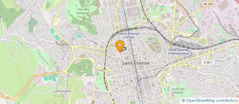 localisation de l'entreprise COSTANTINO B. à SAINT-ETIENNE
