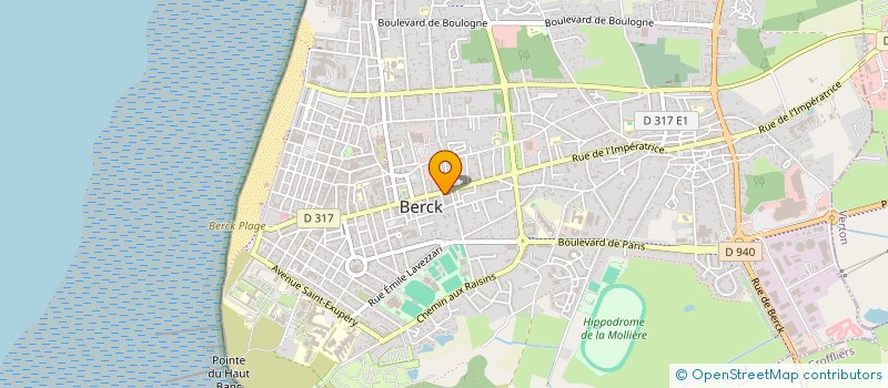 localisation de l'entreprise COSTANZO à BERCK