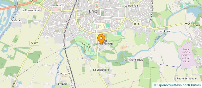 localisation de l'entreprise COSTARD à BRUZ