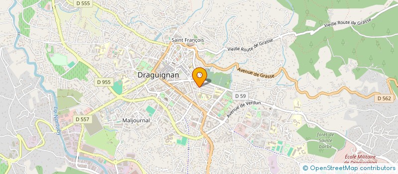 localisation de l'entreprise COSTARELLI à DRAGUIGNAN