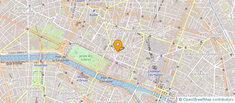 localisation de l'entreprise COSTE  PARIS