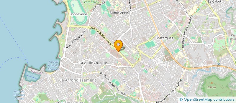 localisation de l'entreprise COSTE à MARSEILLE