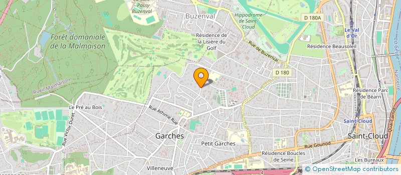 localisation de l'entreprise COSTE AND PARTNERS à GARCHES