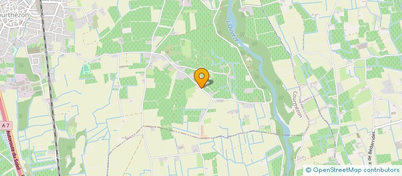 localisation de l'entreprise COSTE AUTOMOBILE  COURTHEZON