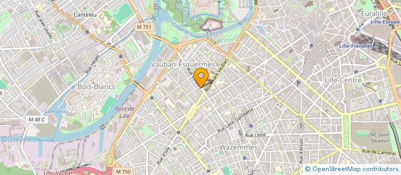 localisation de l'entreprise COSTE-COLBERT 118 à LILLE