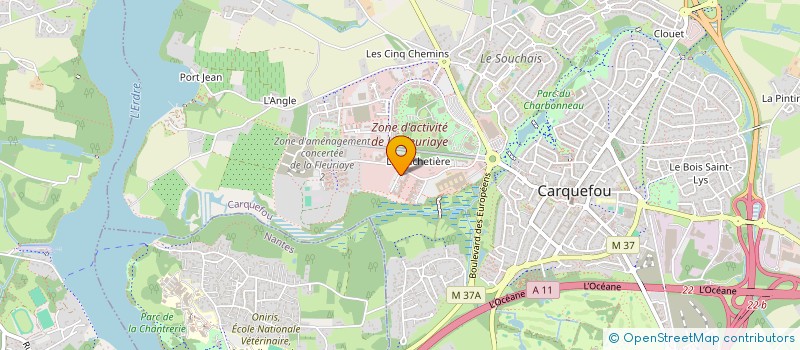 localisation de l'entreprise COSTE CONSULTANTS à CARQUEFOU