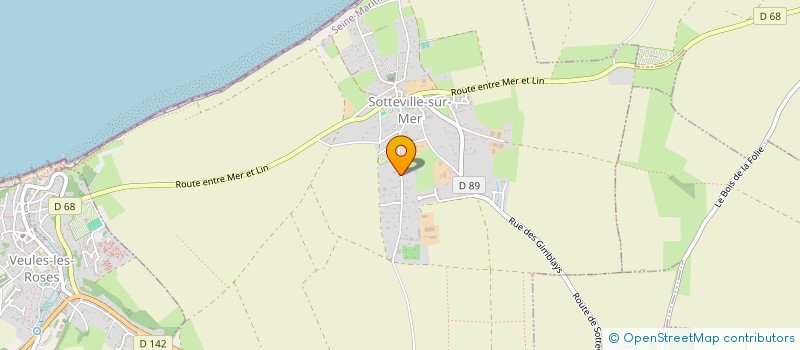 localisation de l'entreprise COSTE GOYON  SOTTEVILLE-SUR-MER