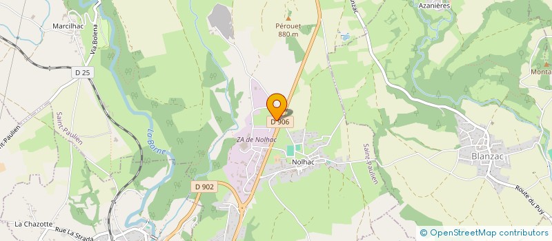 localisation de l'entreprise COSTE IMMO SOLAIRE  SAINT-PAULIEN