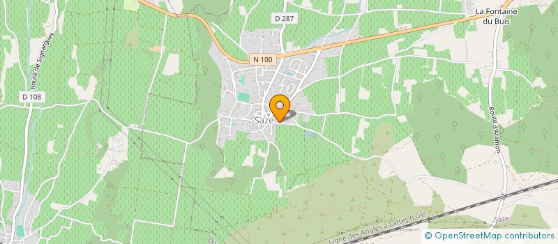 localisation de l'entreprise COSTE INVEST  SAZE