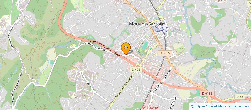 localisation de l'entreprise COSTE MILAZZO COTE D'AZUR à MOUANS-SARTOUX