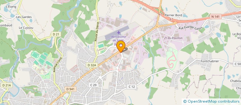 localisation de l'entreprise COSTE OPTICIEN ET ASSOCIES à SAINT JUNIEN