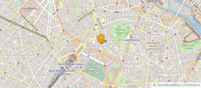 localisation de l'entreprise COSTE RASPAIL à PARIS