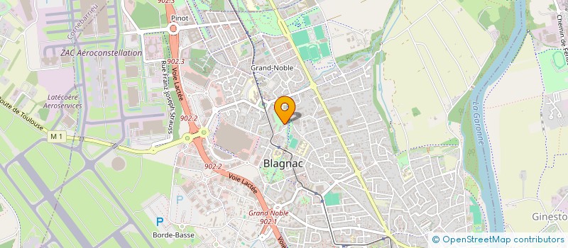 localisation de l'entreprise COSTE URGENTISTE à CORNEBARRIEU