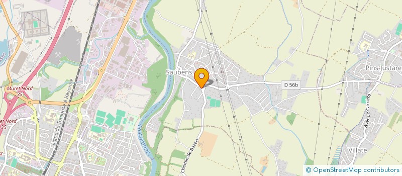 localisation de l'entreprise COSTEBELLE  SAUBENS