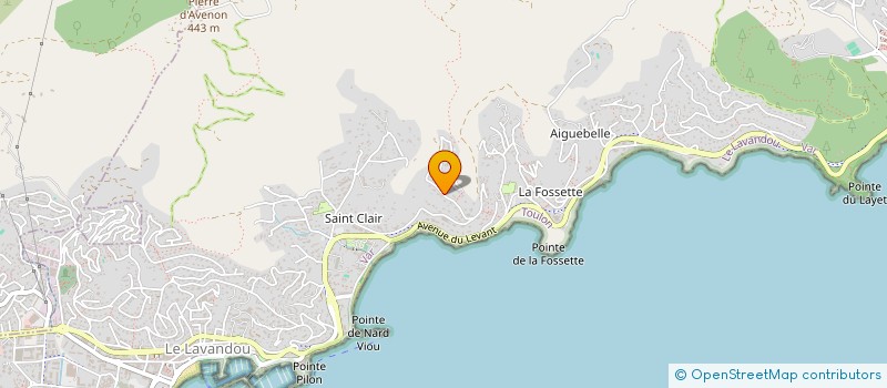 localisation de l'entreprise COSTEBELLE INVEST à LE LAVANDOU