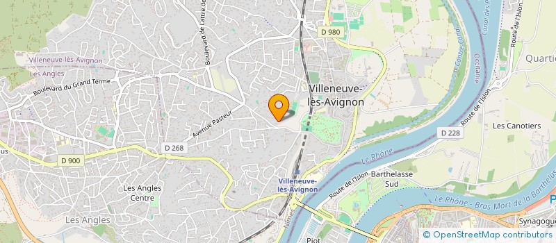 localisation de l'entreprise COSTEBELLE L'ORATOIRE  VILLENEUVE-LES-AVIGNON