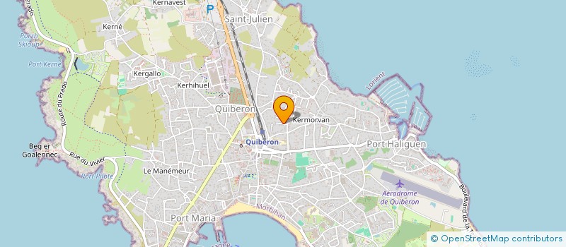 localisation de l'entreprise COSTEJUNIC  QUIBERON