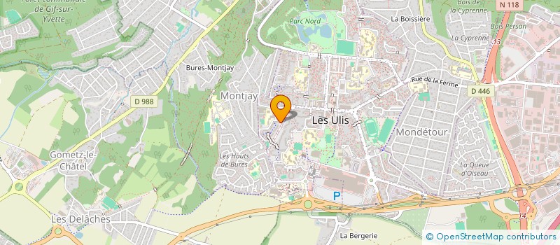 localisation de l'entreprise COSTEL BATIFUTUR à LES ULIS