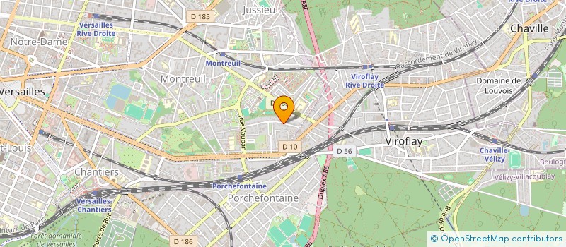 localisation de l'entreprise COSTES à VERSAILLES