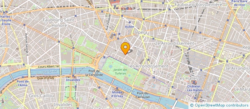 localisation de l'entreprise COSTES ACHATS à PARIS