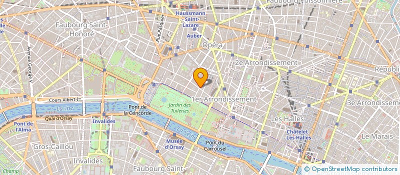 localisation de l'entreprise COSTES ETUDES ET PROJETS à PARIS