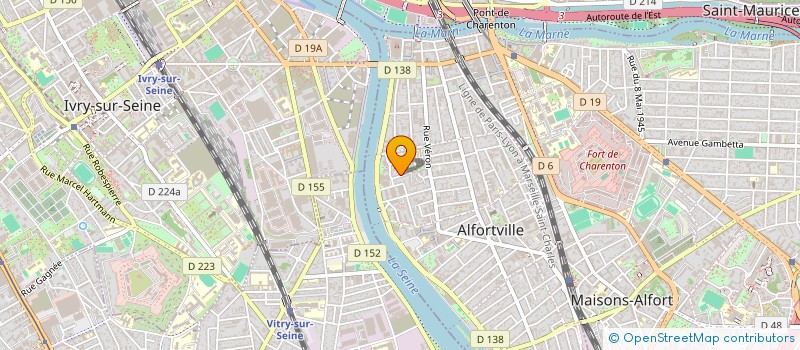 localisation de l'entreprise COSTES GLOBAL COMPANY  ALFORTVILLE