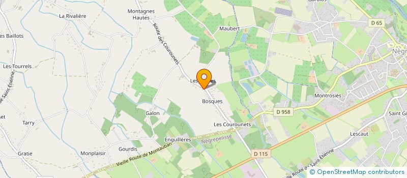 localisation de l'entreprise COSTES IMMOBILIER  ALBIAS