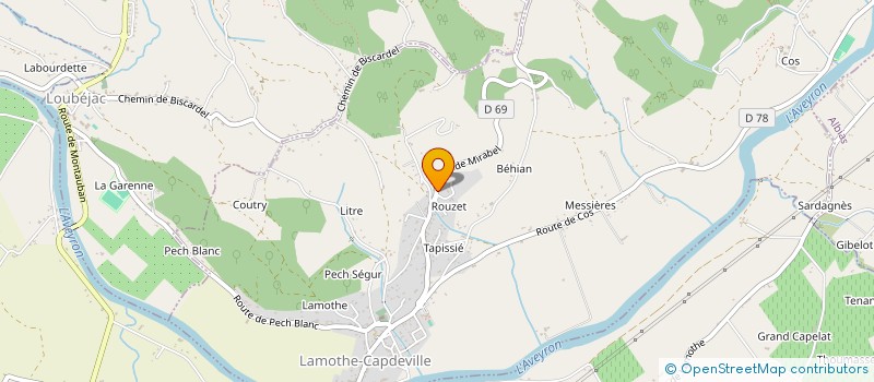 localisation de l'entreprise COSTES NETWORK CONSULTING  LAMOTHE-CAPDEVILLE